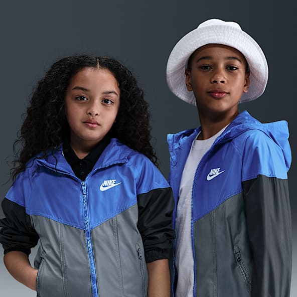 Blue Windbreakers. Nike.com